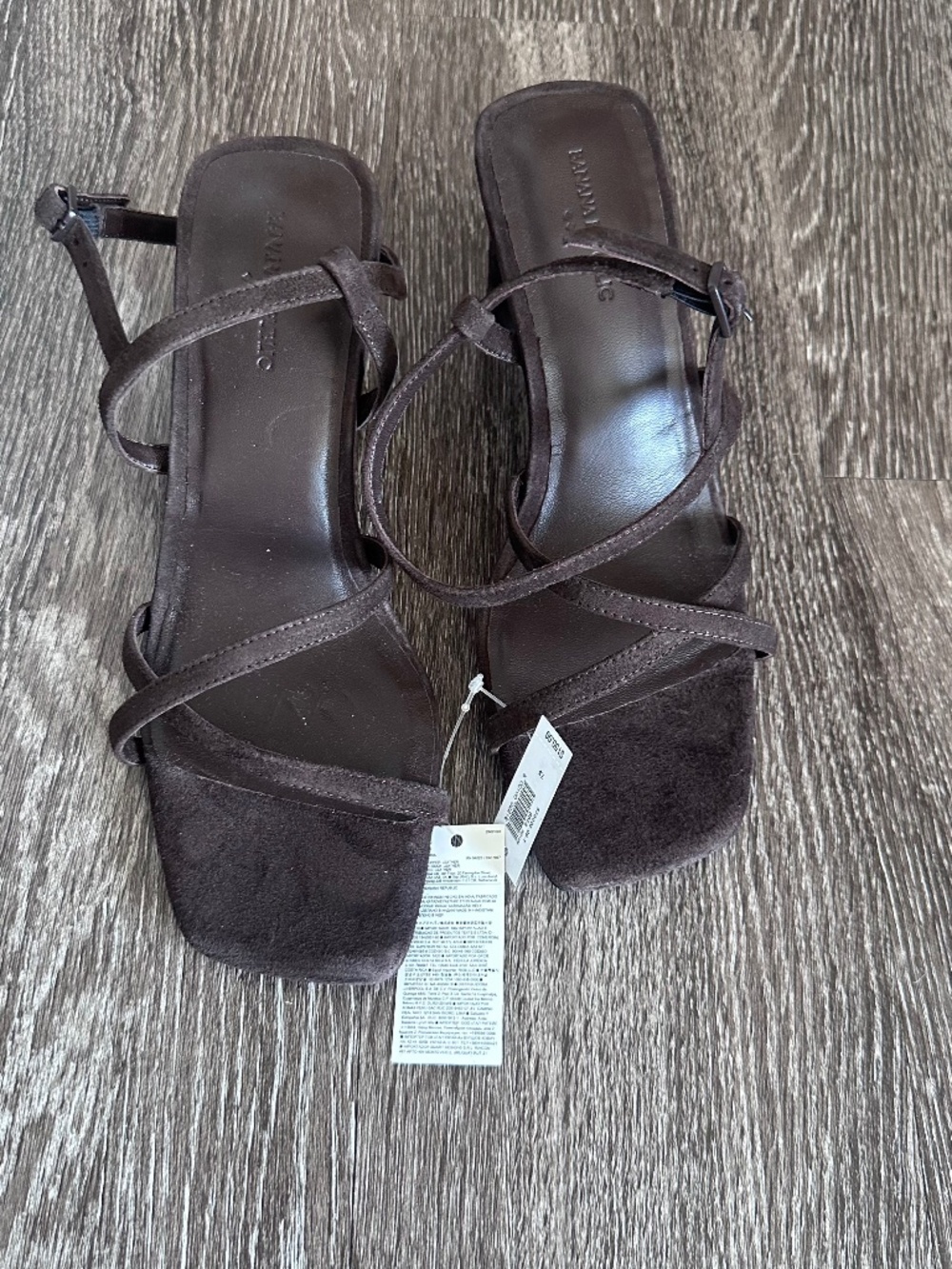 Chocolate brown sandal
